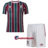 Virallinen Fanipaita + Shortsit Fluminense Kotipelipaita 2021-22 - Lasten